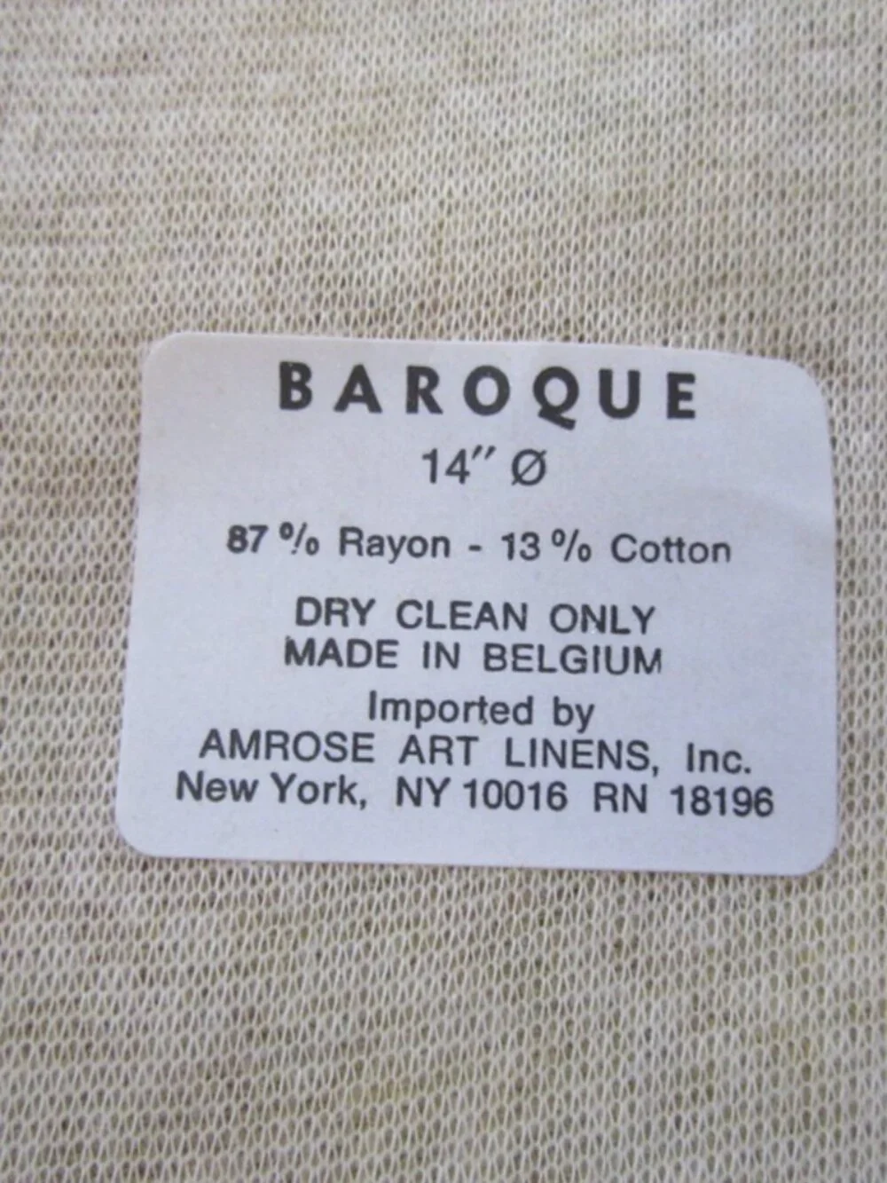 Lot of 8 Baroque 14
